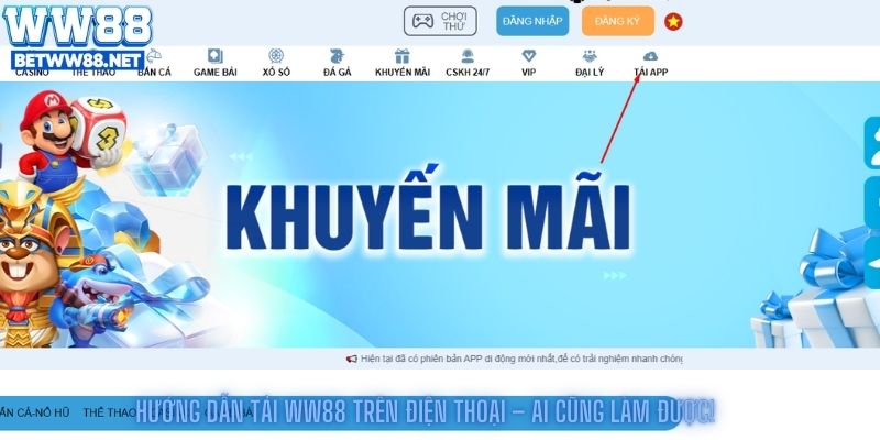 Hướng Dẫn Tải WW88 Trên Điện Thoại – Ai Cũng Làm Được!